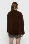 Shearling Toggle Jacket