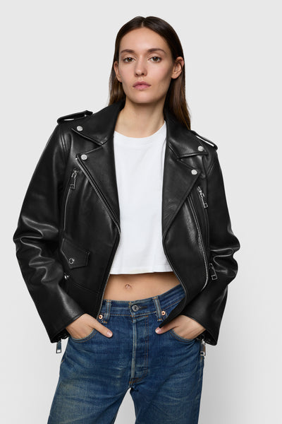 Julian Asymmetrical Moto Biker Jacket – Rebecca Minkoff