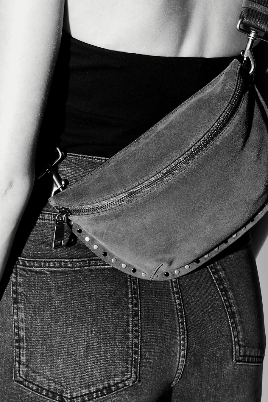 Darren Belt Bag With Celestial Studs