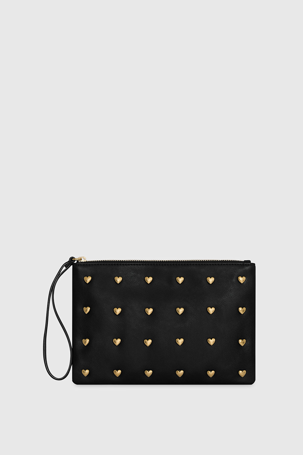 Heart Studded Wristlet