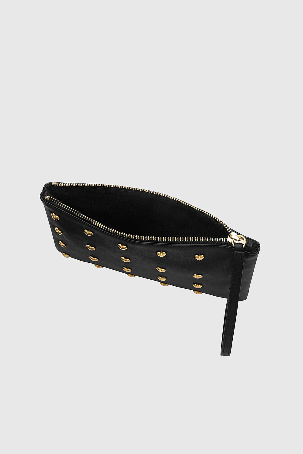 Heart Studded Wristlet