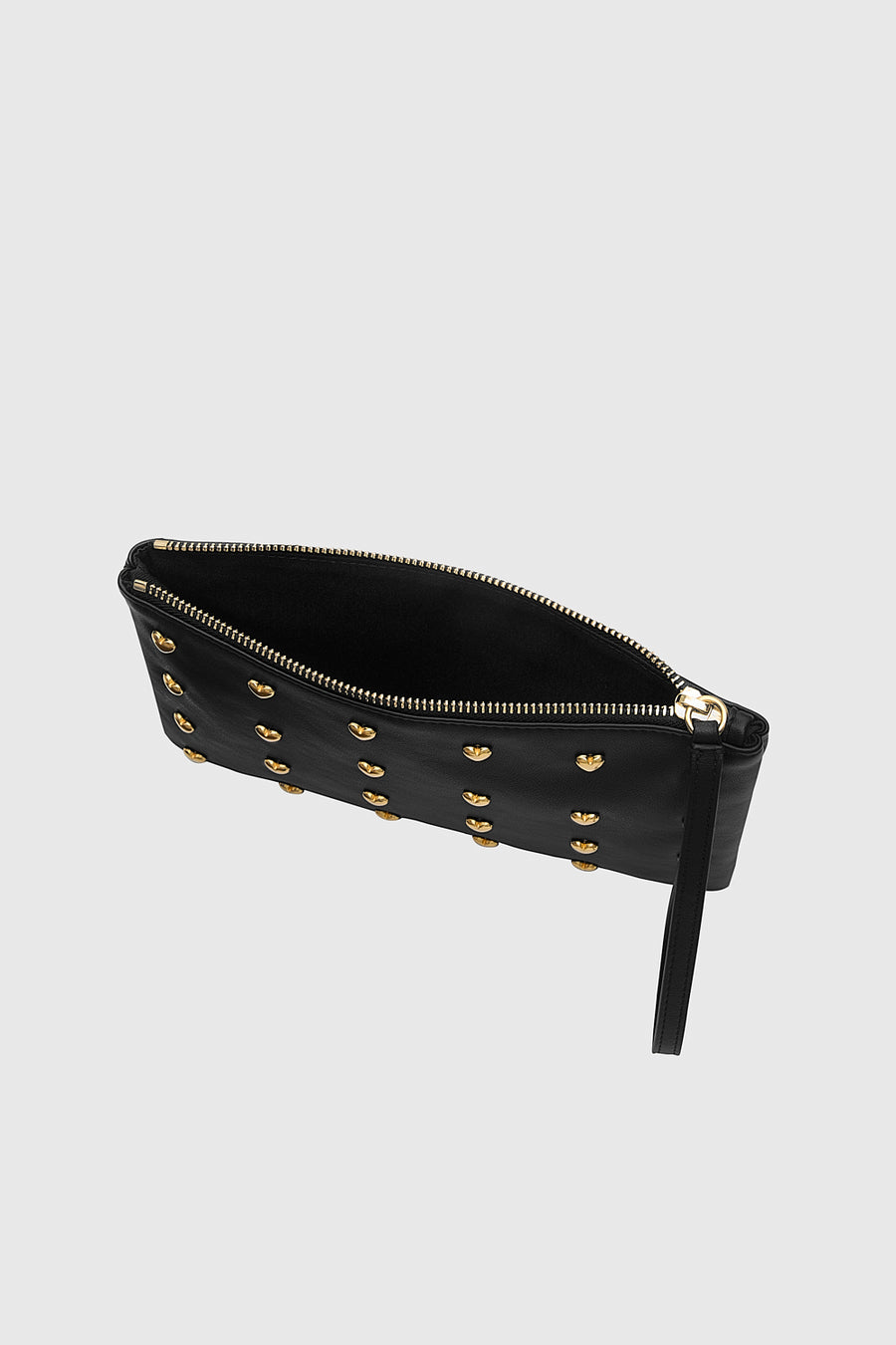 Heart Studded Wristlet