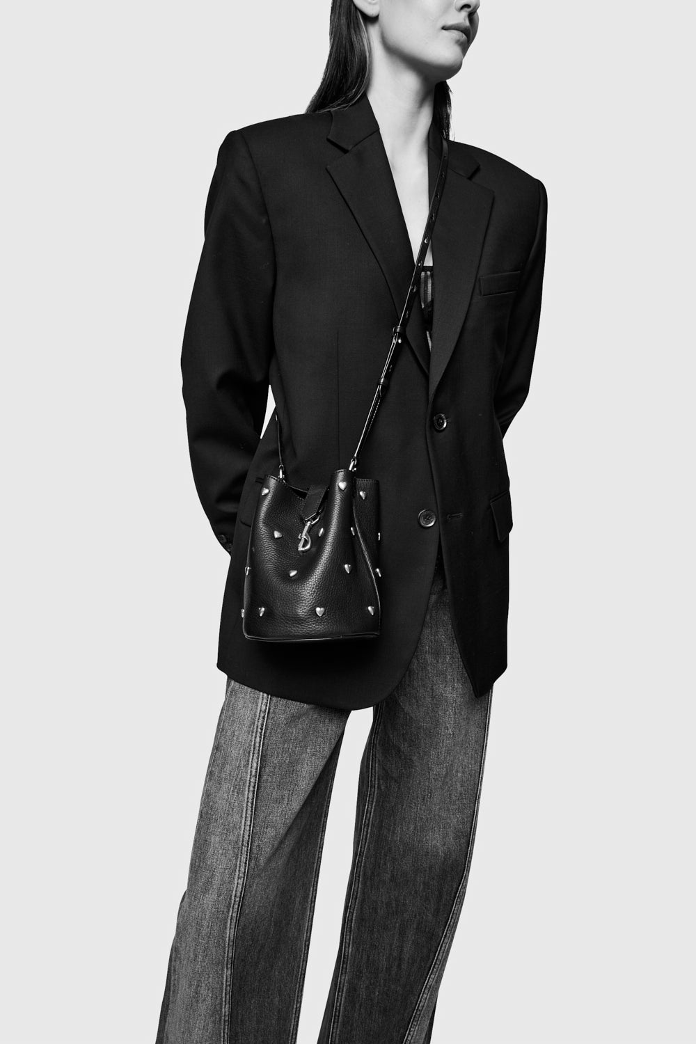 Small Heart Bucket – Rebecca Minkoff - Main Image