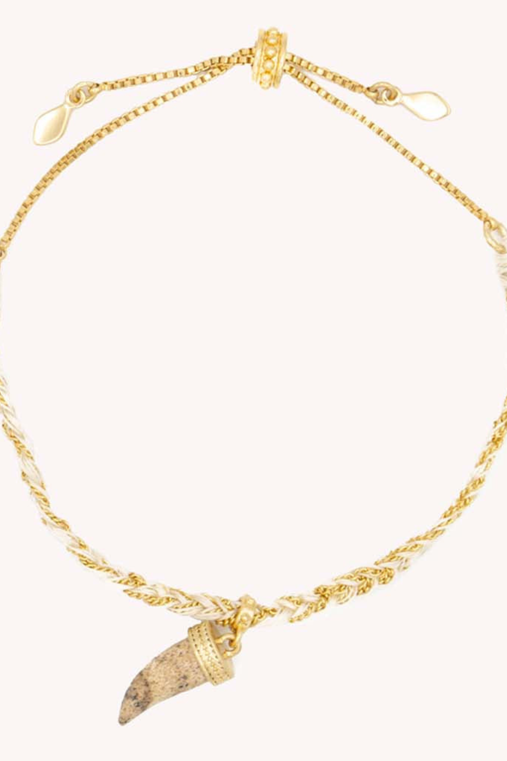 Shark Tooth Slider Bracelet