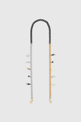 Crossbody Strap Chain With Charms