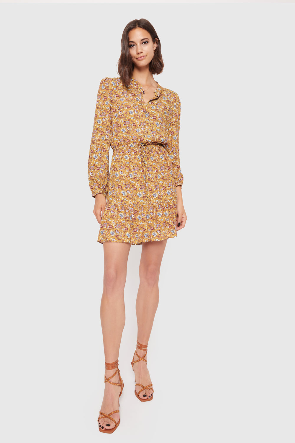 helen mini dress Rebecca Minkoff Helen Dress In Yellow
