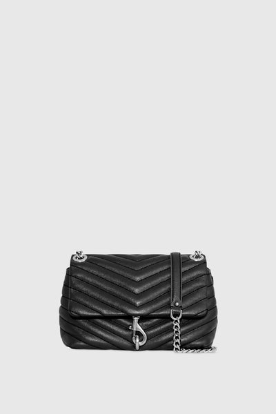 Rebecca minkoff edie crossbody black Clearance