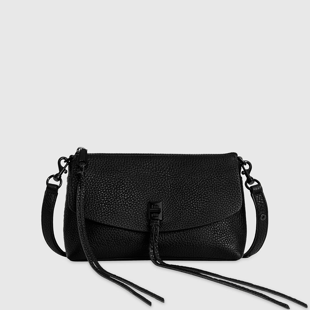 Darren Top Zip Crossbody - Black - Rebecca Minkoff