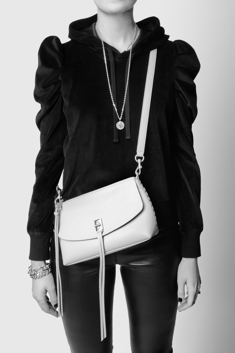 Rebecca minkoff darren top zip crossbody Clearance