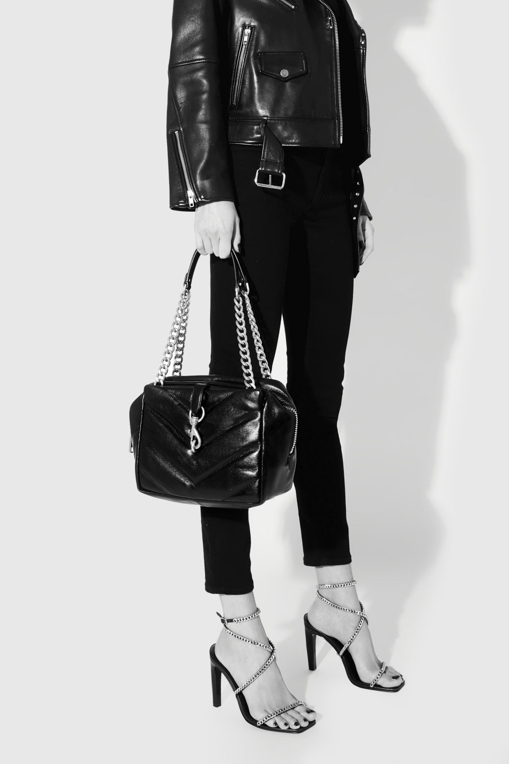 Edie Maxi Top Zip Shoulder Rebecca Minkoff