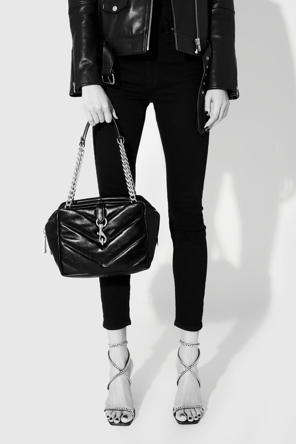 Edie Maxi Top Zip Shoulder Rebecca Minkoff