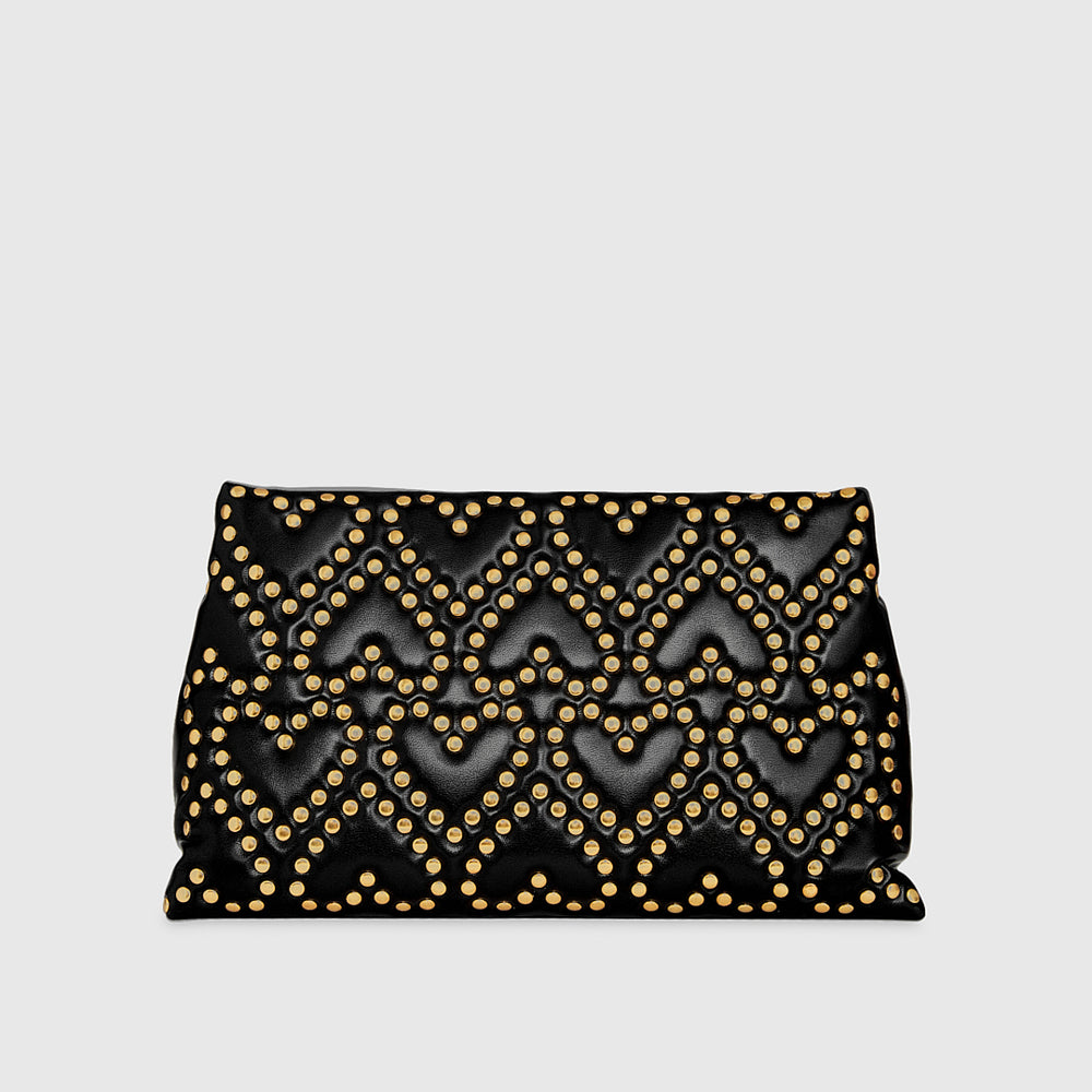 Heart Stud Quilt Pillow Clutch – Rebecca Minkoff
