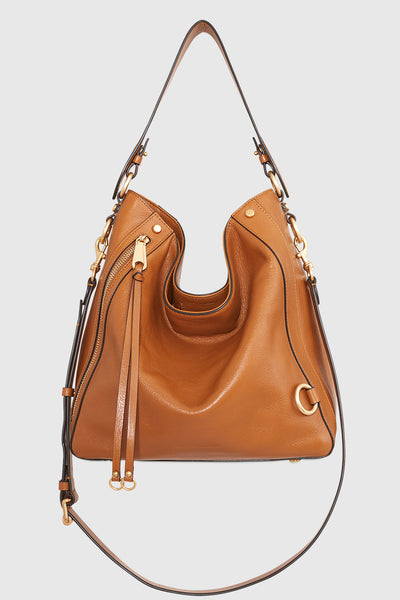 Large Luxury Leather Shoulder Hobo Handbag | The Best Accessory