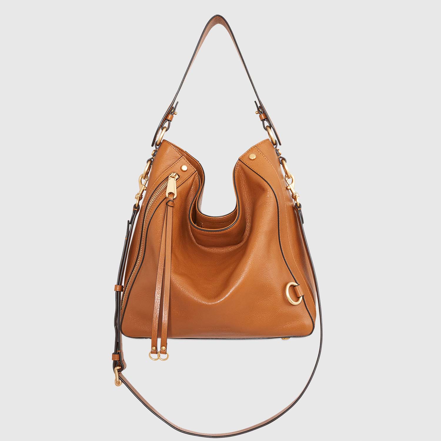 M.A.B. Hobo Bag - Caramello Brown - Rebecca Minkoff M.A.B. Hobo Bag - Caramello Brown - Rebecca Minkoff