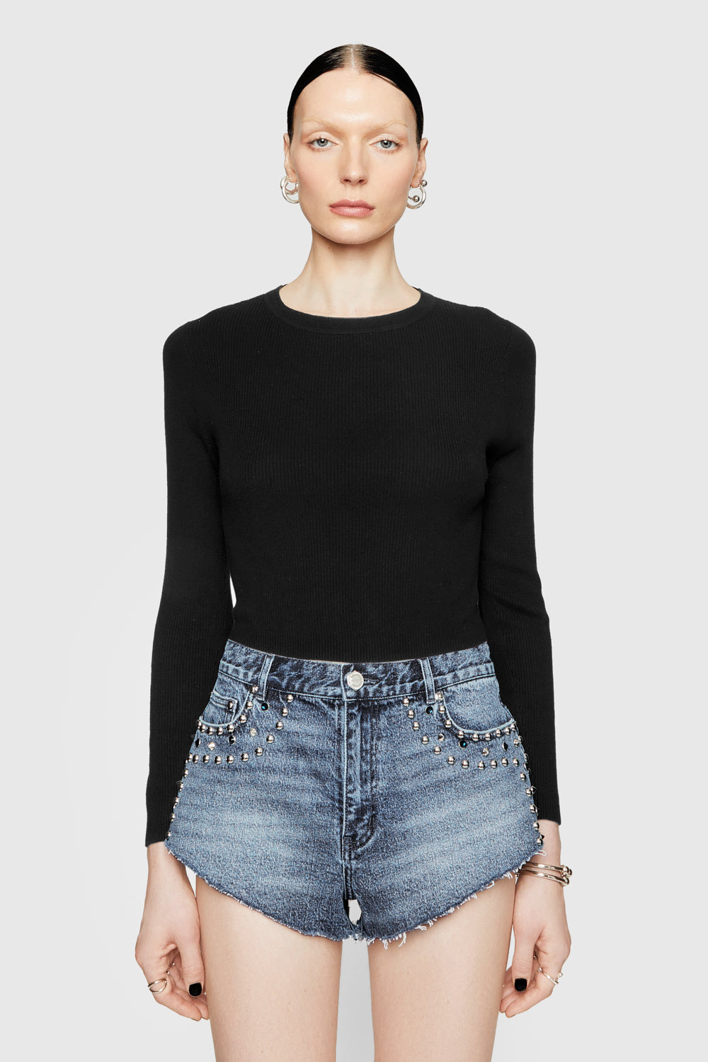 Leona Cropped L/S