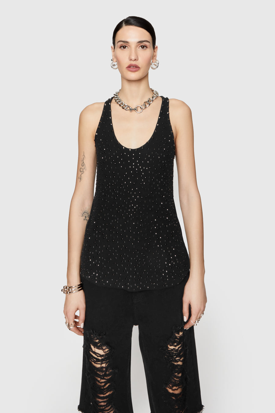 Edie Embellished Tank